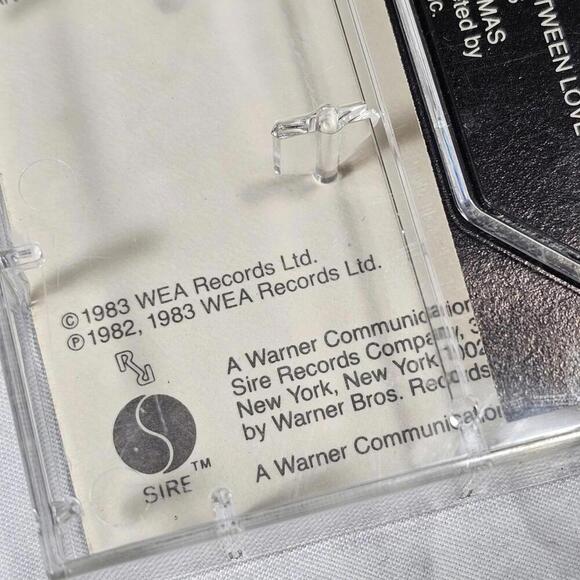 The Pretenders Learning To Crawl Audio Cassette Tape Vintage 1983 - Picture 3 of 4